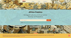 Desktop Screenshot of africacomics.net
